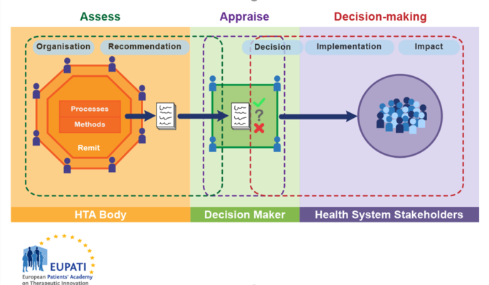 Diagram illustrating the health information technology process, showcasing its various stages and components.