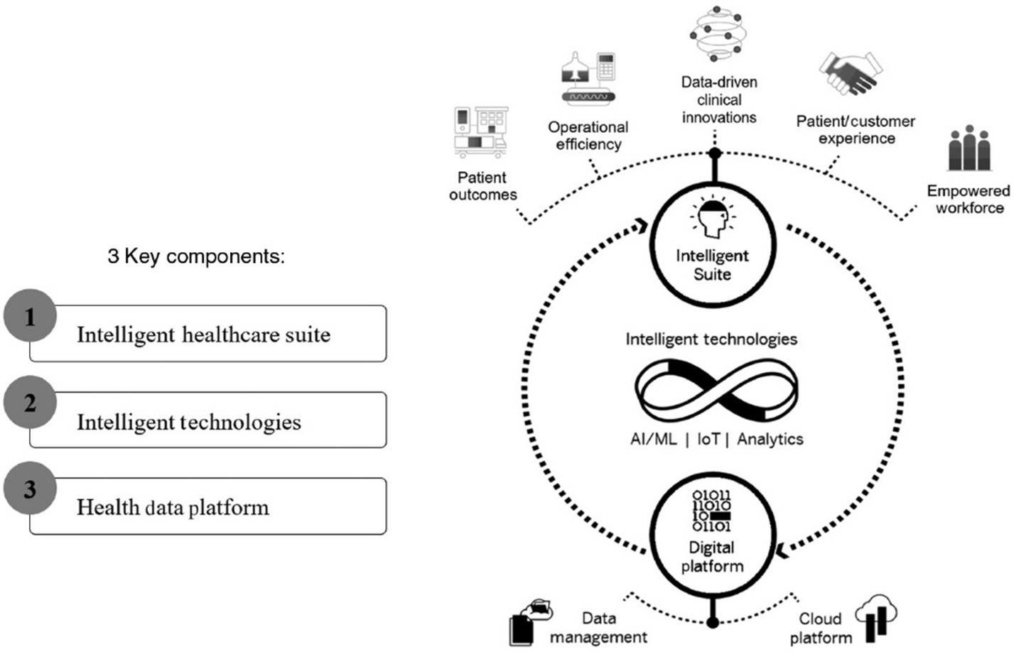 The Intelligent Healthcare Enterprise framework